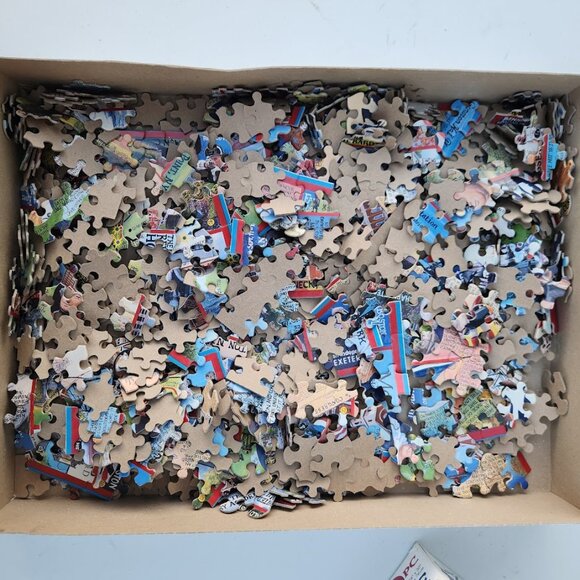 White Mountain Puzzle American Revolution 1000 Piece Jigsaw Puzzle Made in USA - Picture 11 of 13